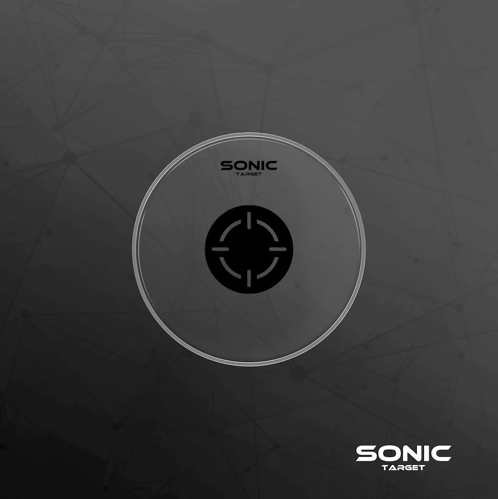 Sonic Target 8'' Clear Drum Head