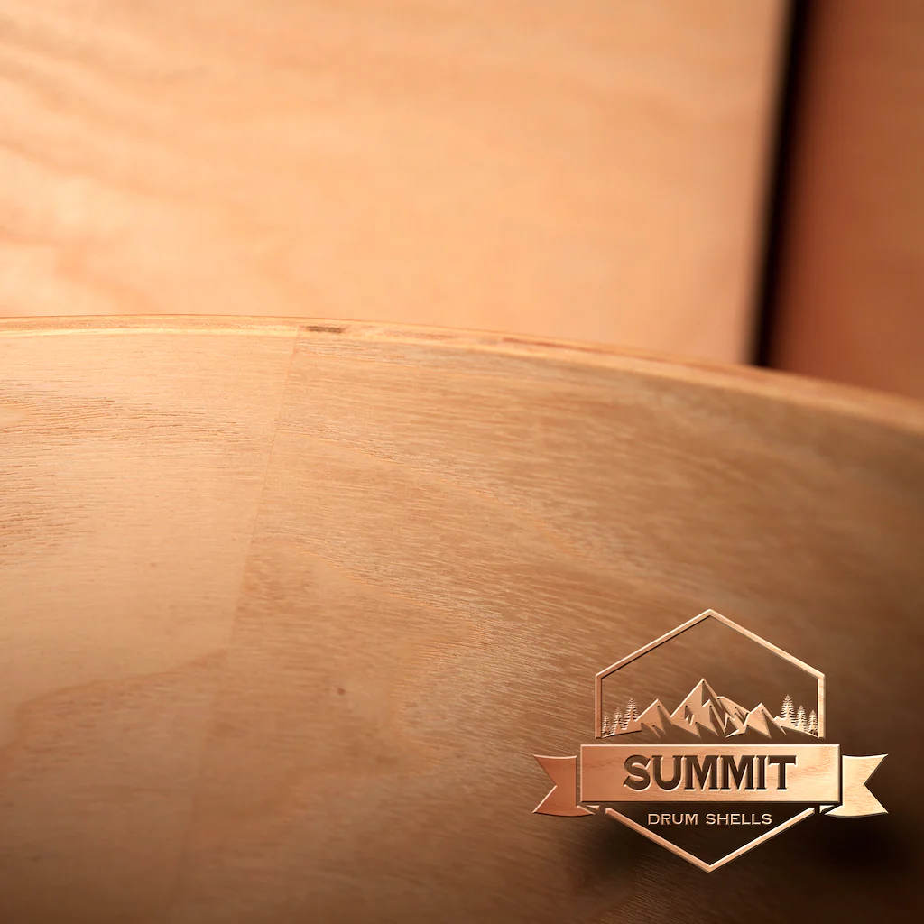 Summit Drum Shells - Ash Sizes 8 - 22'' - Image 13