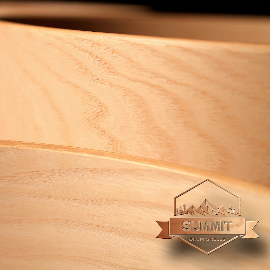 Summit Drum Shells - Ash Sizes 8 - 22'' - Image 18