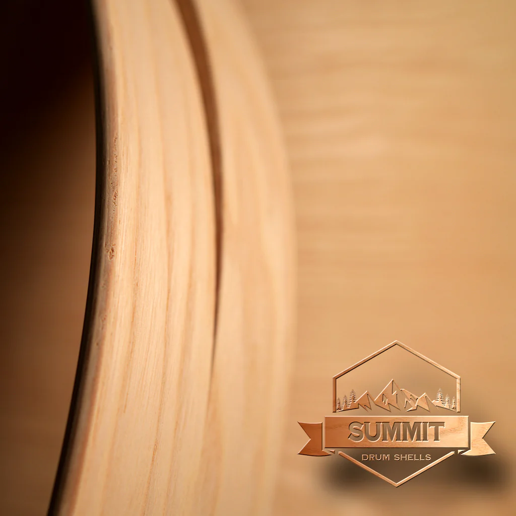Summit Drum Shells - Ash Sizes 8 - 22'' - Image 6