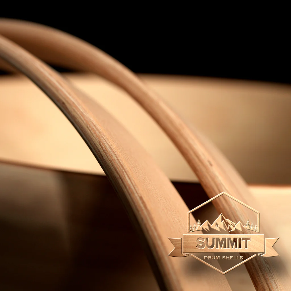 Summit Drum Shells - Beech Sizes 8 - 22'' - Image 13