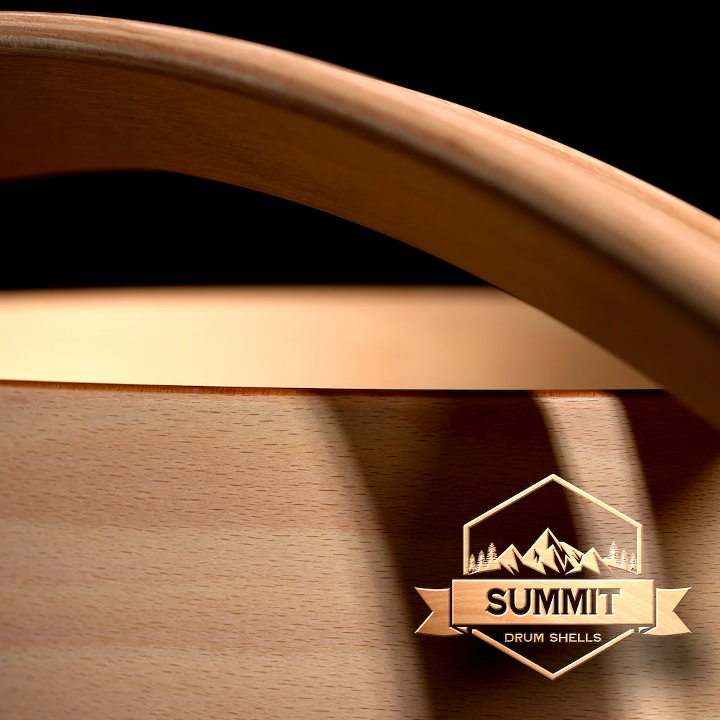 Summit Drum Shells - Beech Sizes 8 - 22'' - Image 14