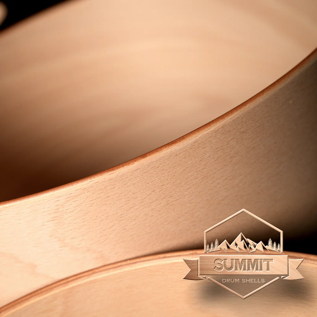 Summit Drum Shells - Beech Sizes 8 - 22'' - Image 17