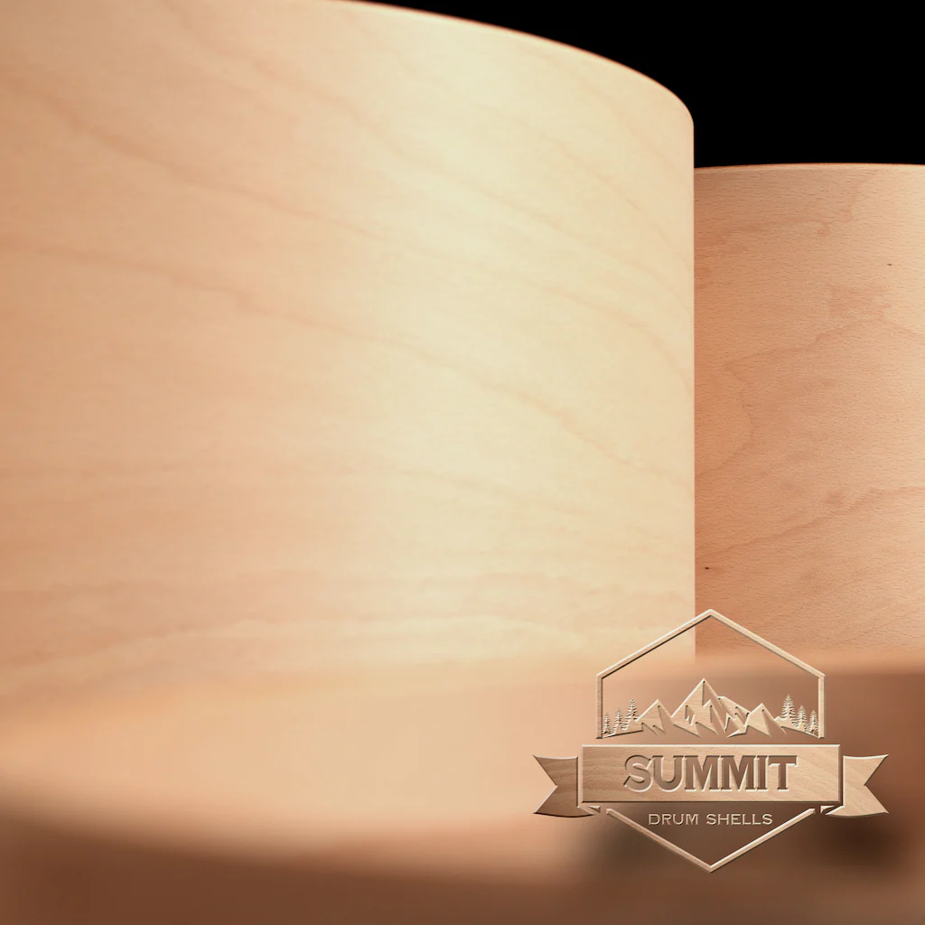 Summit Drum Shells - Beech Sizes 8 - 22'' - Image 7