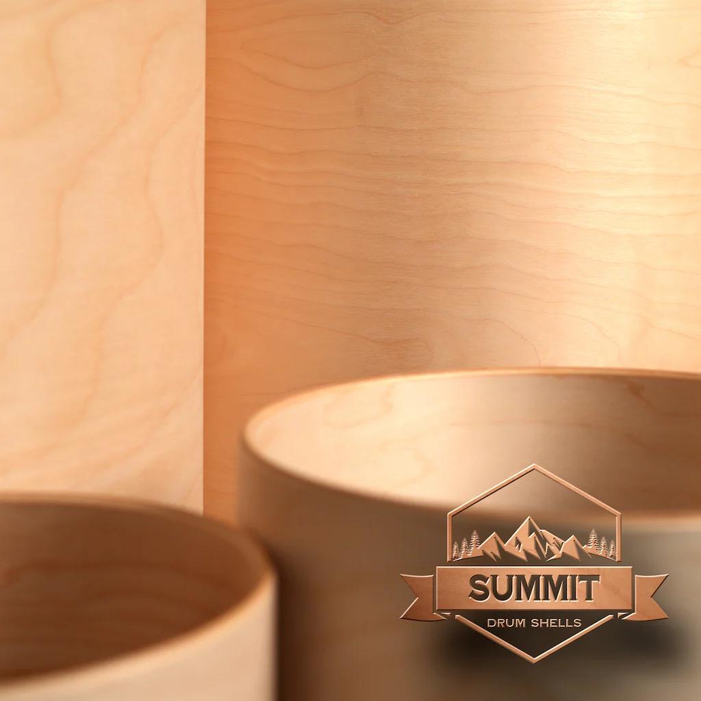Summit Drum Shells - Birch Sizes 8 - 22'' - Image 12