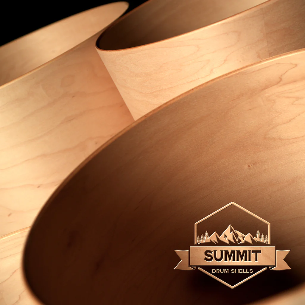 Summit Drum Shells - Birch Sizes 8 - 22'' - Image 13