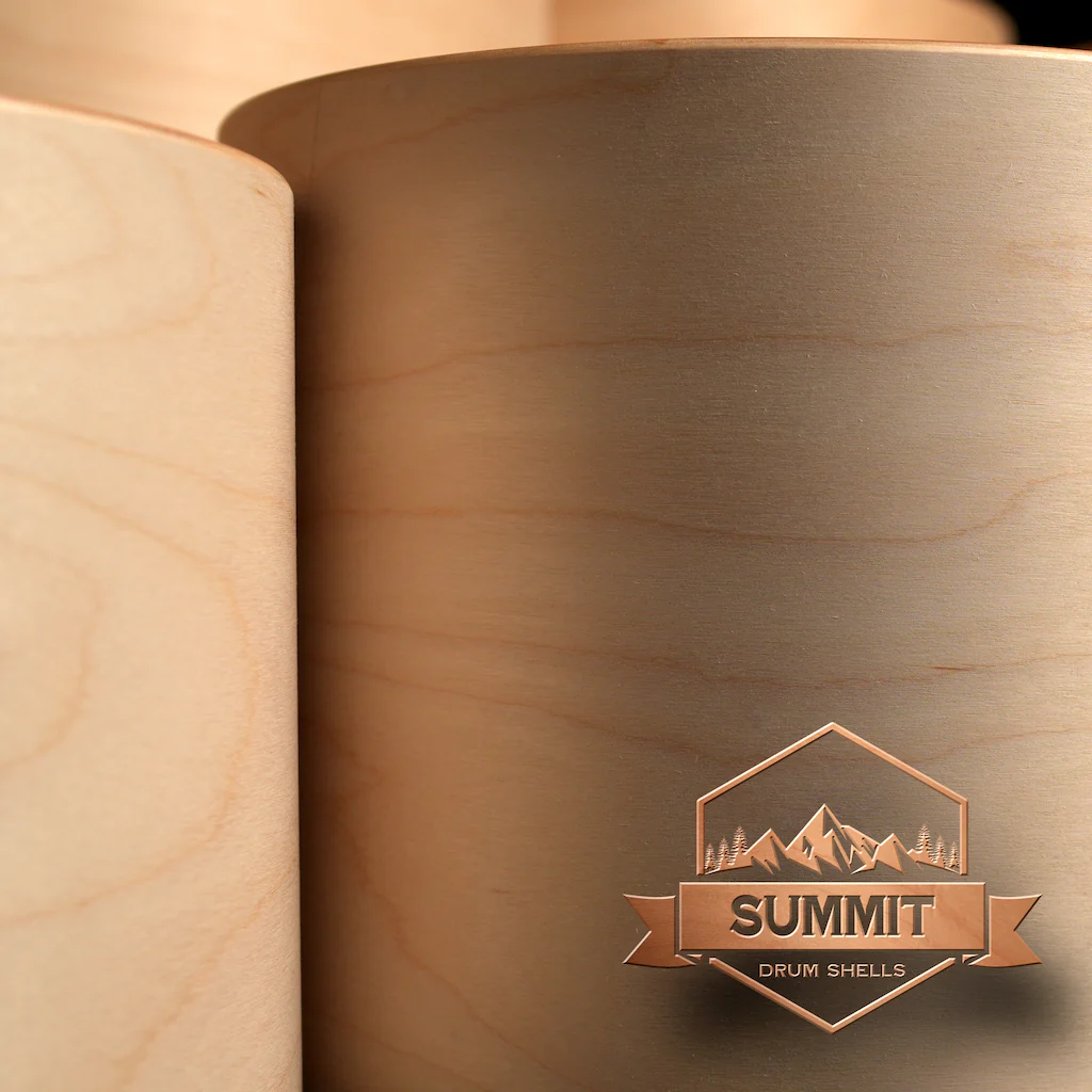 Summit Drum Shells - Birch Sizes 8 - 22'' - Image 4