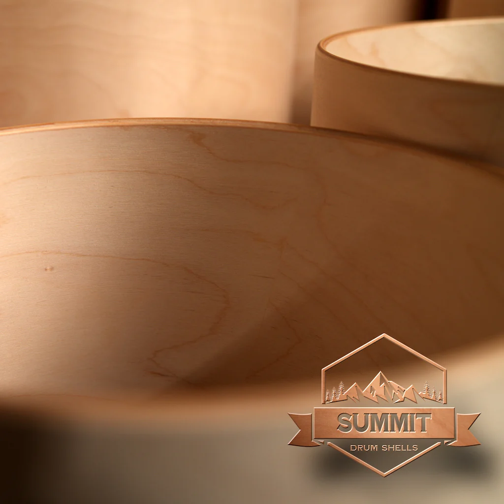 Summit Drum Shells - Birch Sizes 8 - 22'' - Image 5
