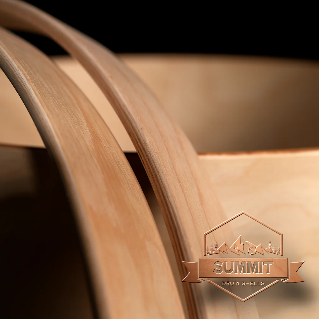 Summit Drum Shells - Birch Sizes 8 - 22'' - Image 8
