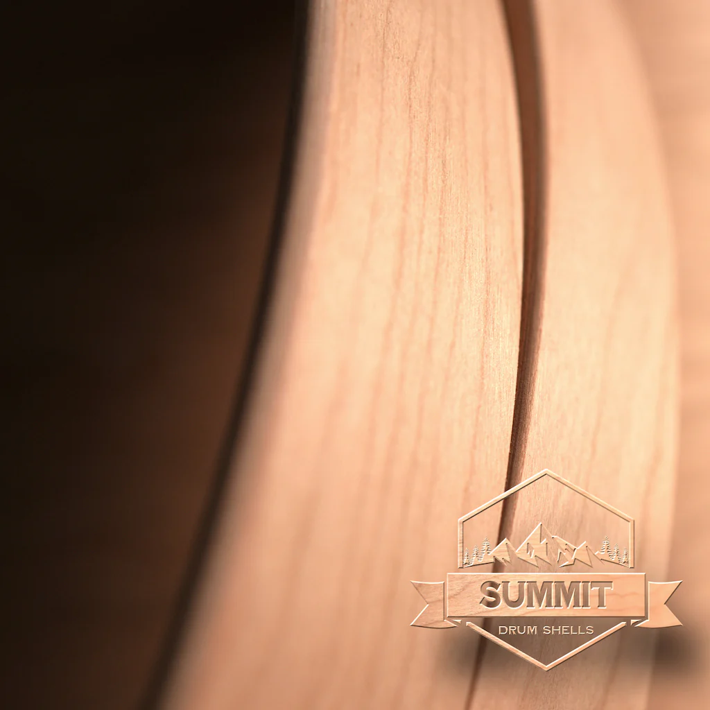 Summit Drum Shells - Cherry Sizes 8 - 22'' - Image 10