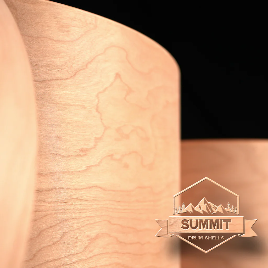 Summit Drum Shells - Cherry Sizes 8 - 22'' - Image 11