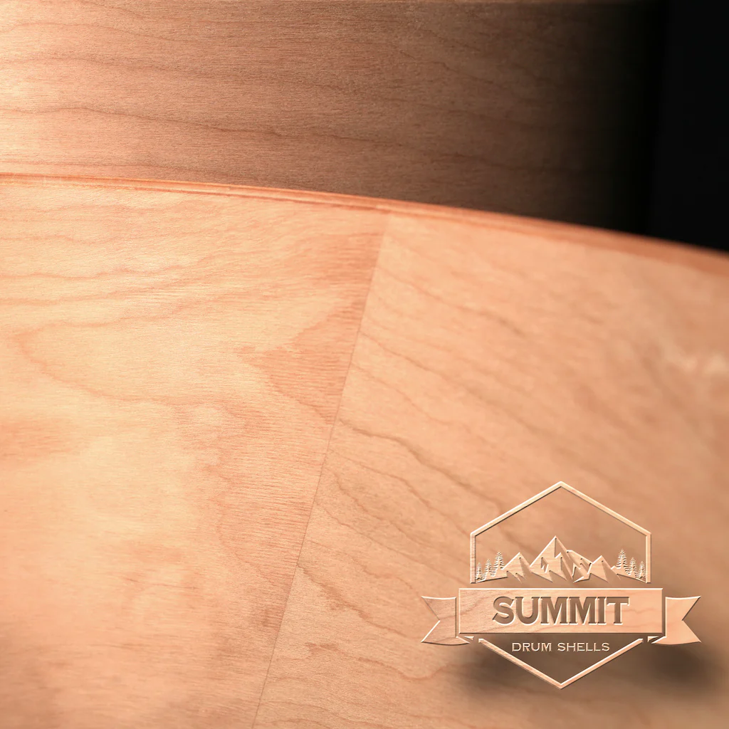Summit Drum Shells - Cherry Sizes 8 - 22'' - Image 14