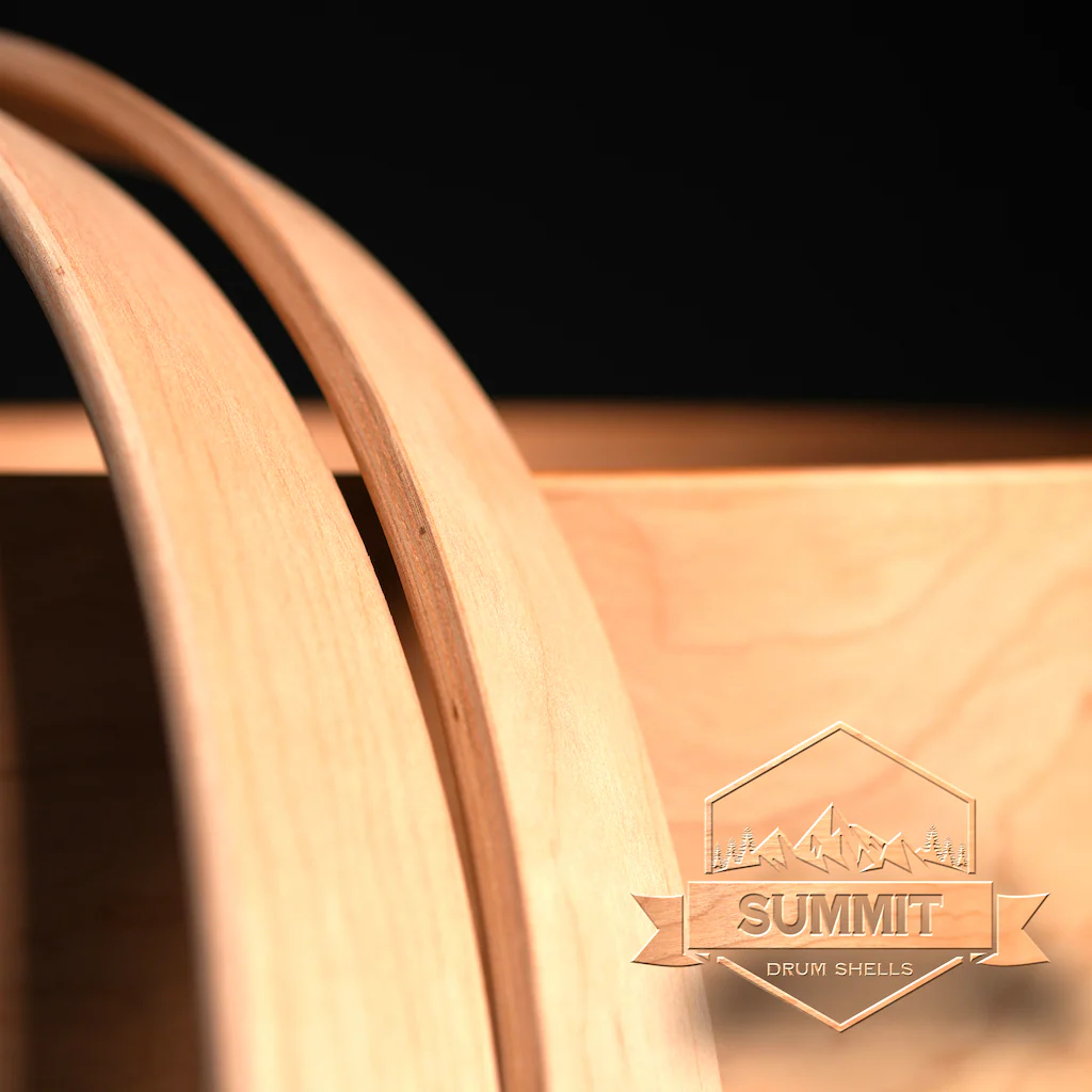 Summit Drum Shells - Cherry Sizes 8 - 22'' - Image 20
