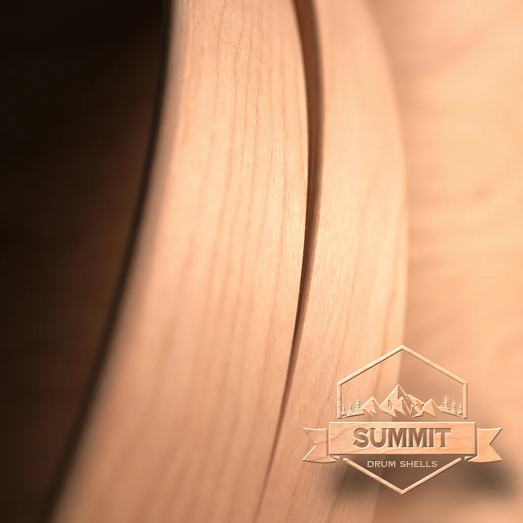 Summit Drum Shells - Cherry Sizes 8 - 22'' - Image 9