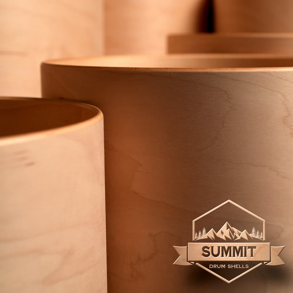 Summit Drum Shells - Maple Sizes 8 - 22'' - Image 10