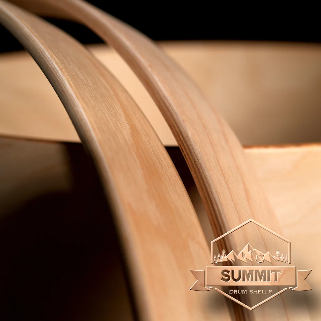 Summit Drum Shells - Maple Sizes 8 - 22'' - Image 11