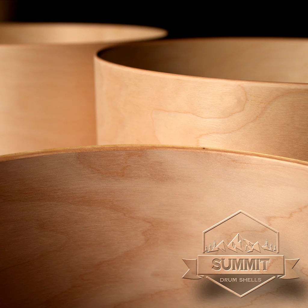 Summit Drum Shells - Maple Sizes 8 - 22'' - Image 12