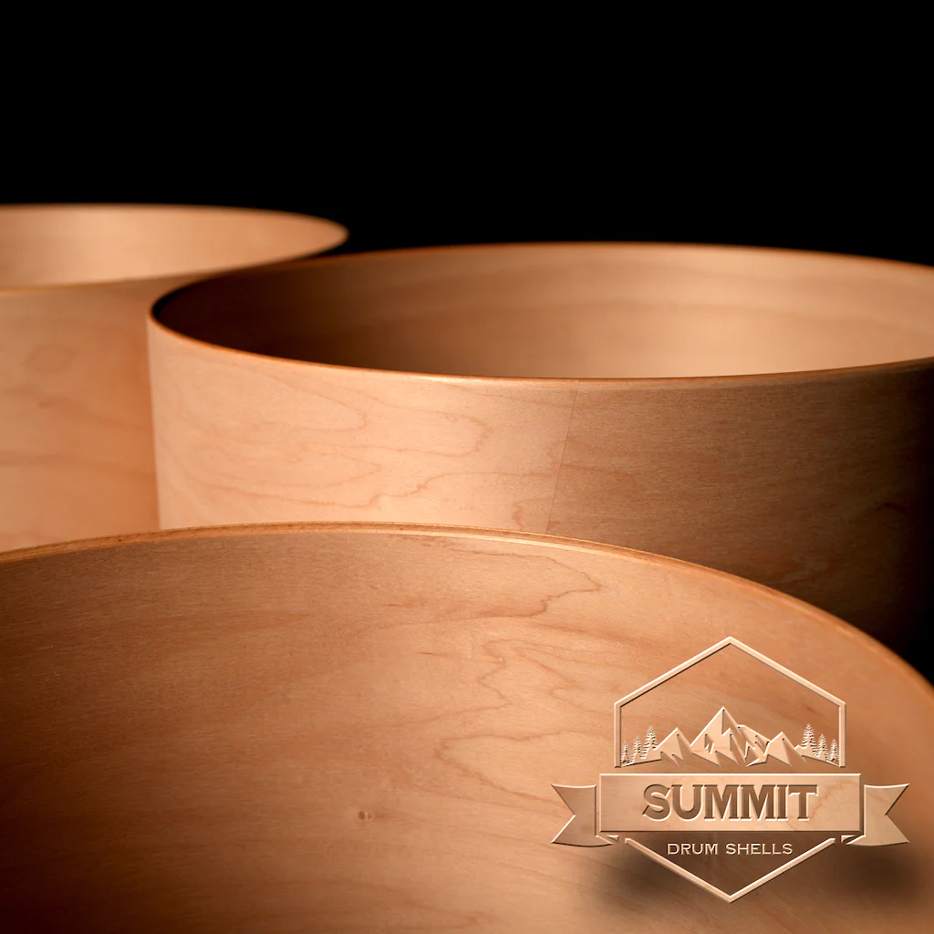 Summit Drum Shells - Maple Sizes 8 - 22'' - Image 15