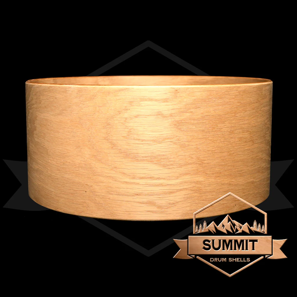 Summit Drum Shells - Oak Sizes 8 - 22'' - Image 2