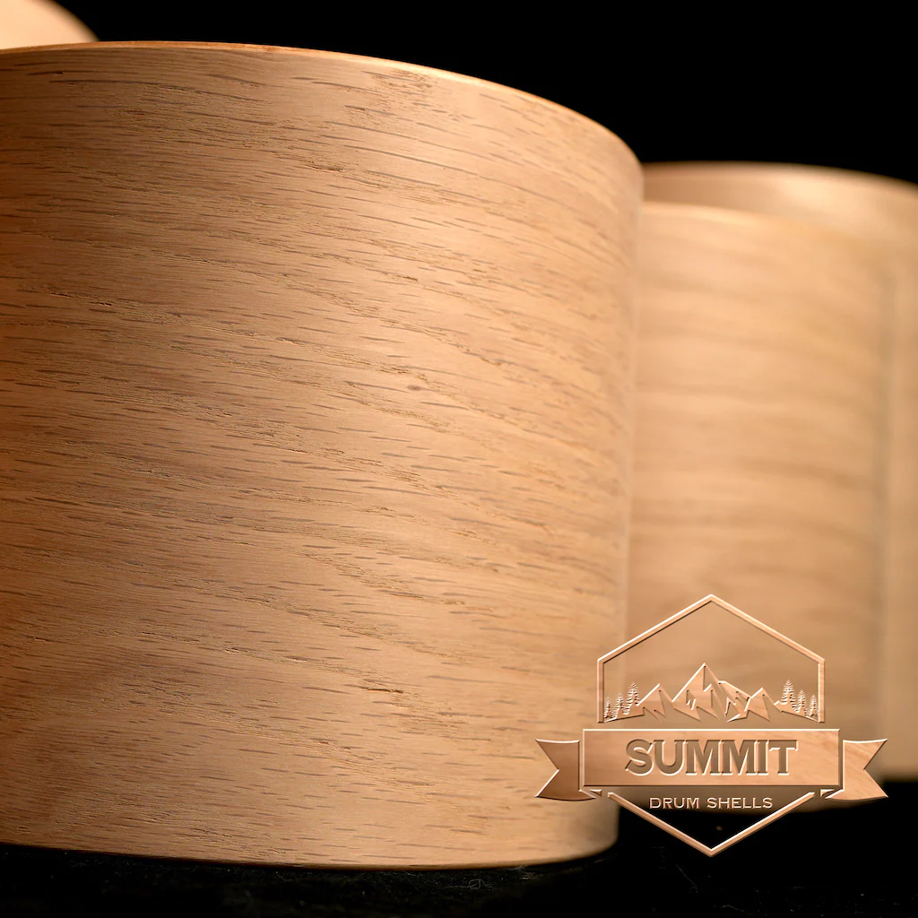 Summit Drum Shells - Oak Sizes 8 - 22'' - Image 21