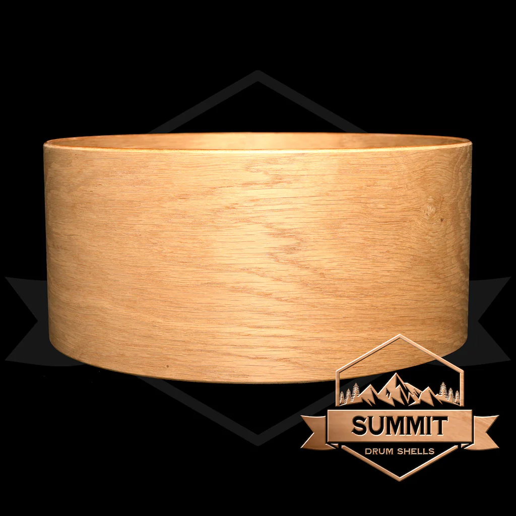 Summit Drum Shells - Oak Sizes 8 - 22'' - Image 3