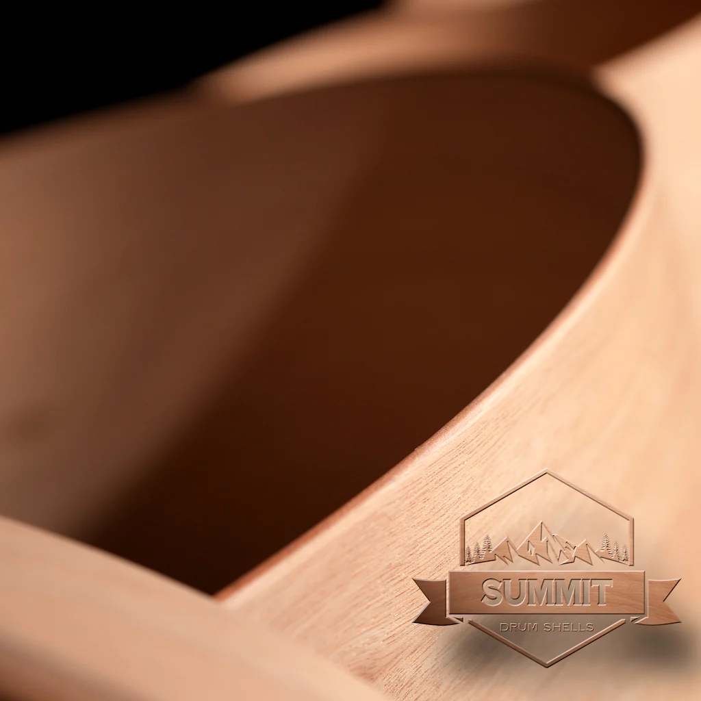 Summit Drum Shells - Okoume Sizes 8 - 22'' - Image 14
