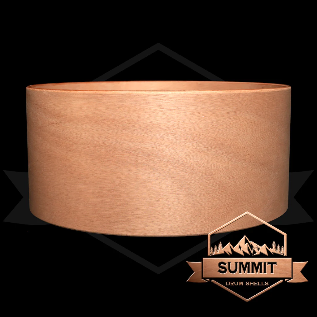 Summit Drum Shells - Okoume Sizes 8 - 22'' - Image 2