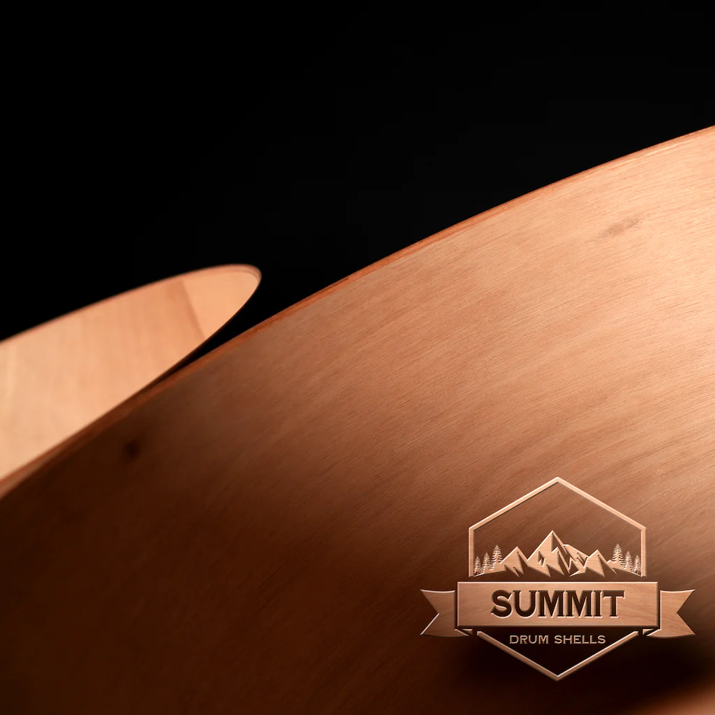 Summit Drum Shells - Okoume Sizes 8 - 22'' - Image 20