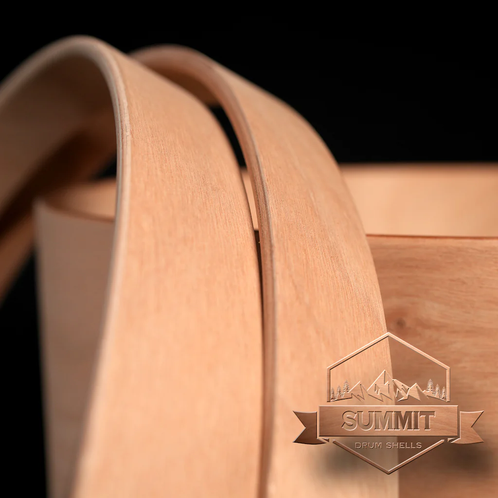 Summit Drum Shells - Okoume Sizes 8 - 22'' - Image 5